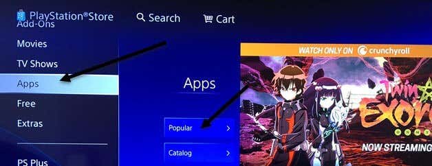 playstation store apps