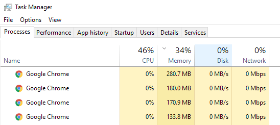 windows 10 disk %100