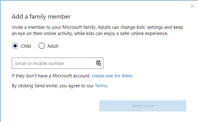 How to Add a Family Member to Your Microsoft Account - 96