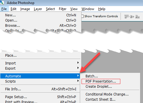 Creating a Multi-Page PDF in Photoshop image 4