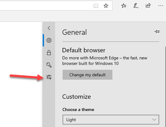 Turn Off Flash in Microsoft Edge image
