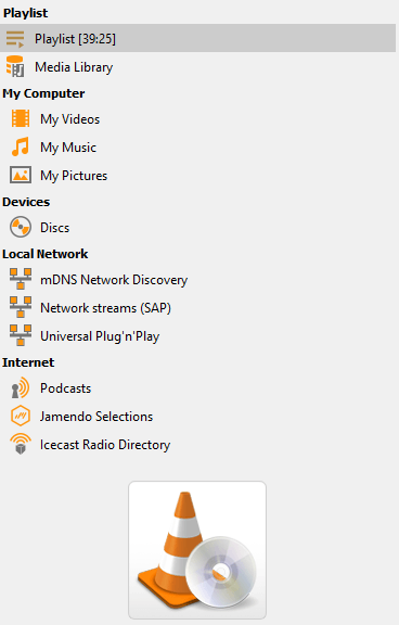 Opening Up VLC
Player image 4