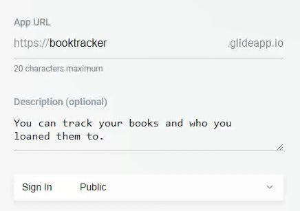 glide-apps-create-description - Online Tech Tips Setting the App Logo and Information image 5 - glide-apps-create-description