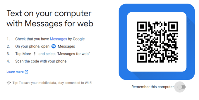 Messages for Web image 2