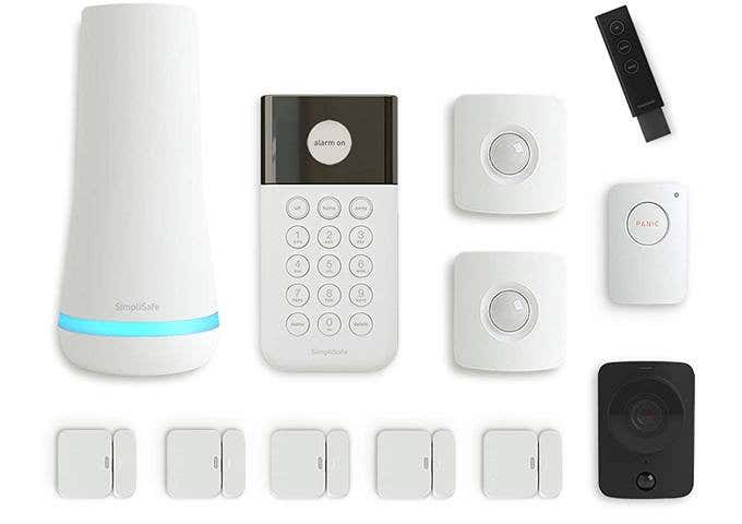 SimpliSafe Wireless Home Security
System &amp;#8211; 12 Pieces &amp;#8211; $399 image