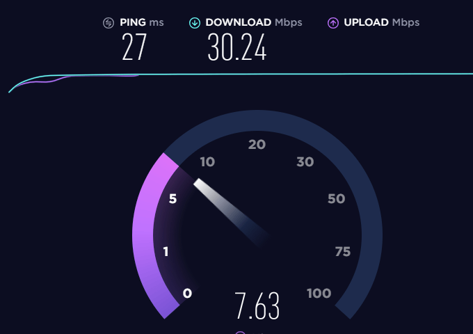 Finding Your Current Speeds and Advertised Speeds image