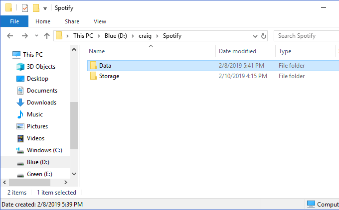 How to Change the Location of
Spotify Data in Windows image 3