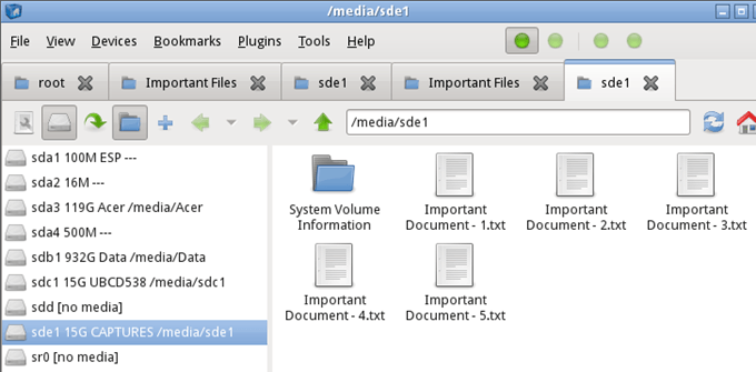 How to Retrieve Windows Files Using a Linux Live CD image 14