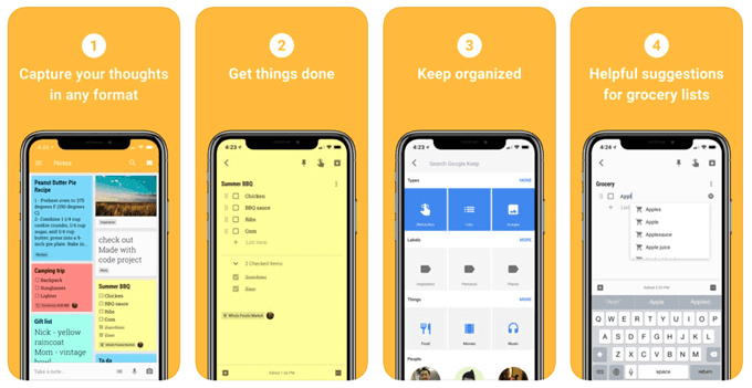 Google Keep – Notes and Lists image 2