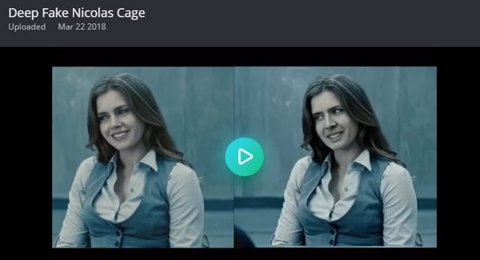 deepfake cage - Online Tech Tips What is a Deepfake and How Are They Made? image