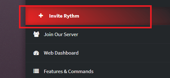 Rythm Bot Invite Link