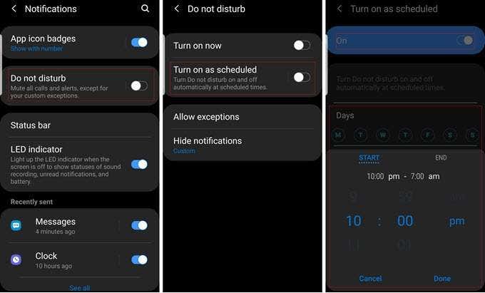 How to Configure Do Not Disturb Settings on Android