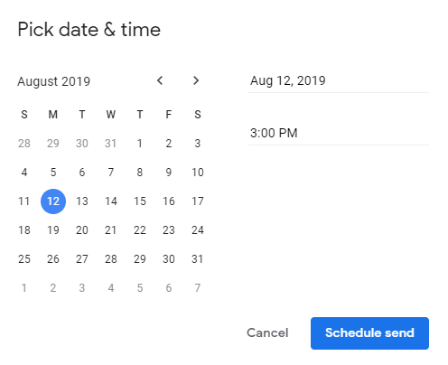 Schedule Emails on Gmail image 2