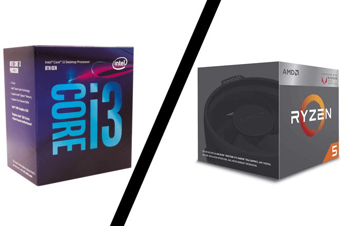 Cheapest Intel vs Cheapest Ryzen – i3 8100 versus AMD Ryzen 5 2400G image