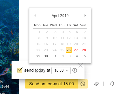 Schedule Emails on
Yandex.Mail image 2