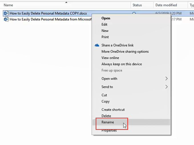 How Can I View Office Metadata? image 6