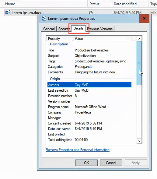 How to Completely Delete Personal Metadata from Microsoft Office Documents image 6