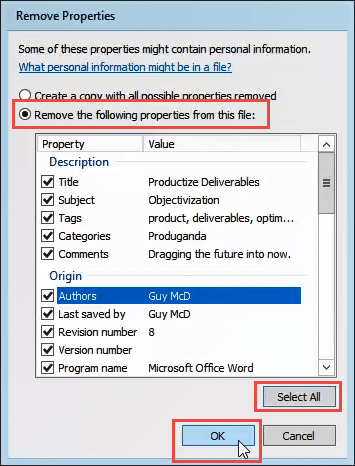How to Completely Delete Personal Metadata from Microsoft Office Documents image 20