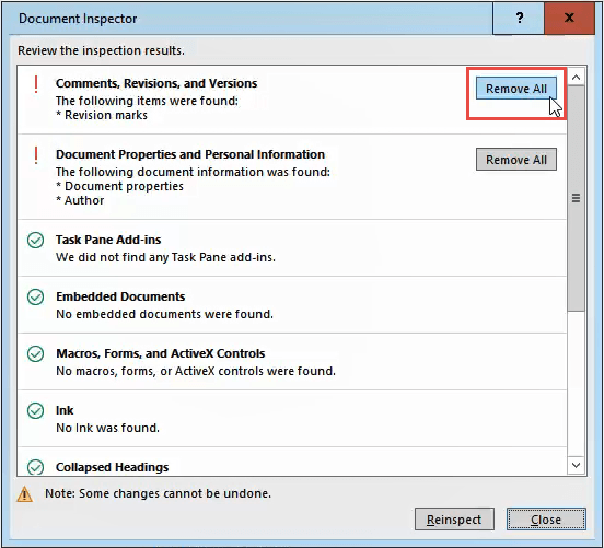 How to Completely Delete Personal Metadata from Microsoft Office Documents image 16