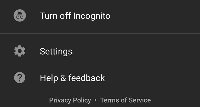 Engaging Incognito Mode in the
YouTube App image 4