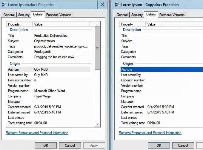 How to Delete Metadata in Windows Explorer image 5