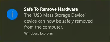 How Should I Eject the USB Drive? image 3