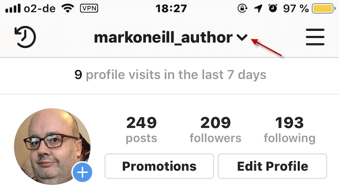 How To Switch Between Multiple Instagram Accounts - 59