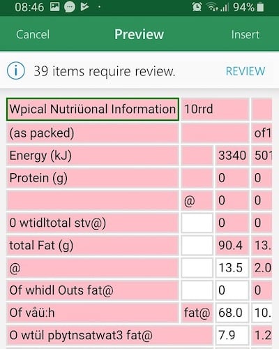Use Excel Mobile s New  Insert Data From Picture  Function - 30