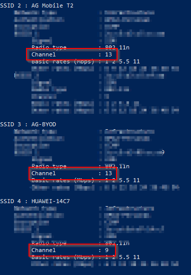 how to find bssid of wifi network