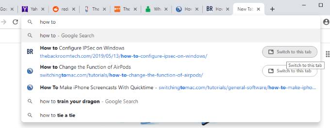 Search Open Tabs In Google Chrome image 4