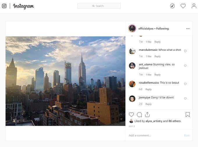 clicked on Twitter link - Online Tech Tips Sharing Instagram Posts On Other Platforms image 5