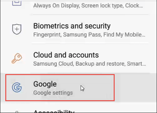 Google’s Phone Backup image