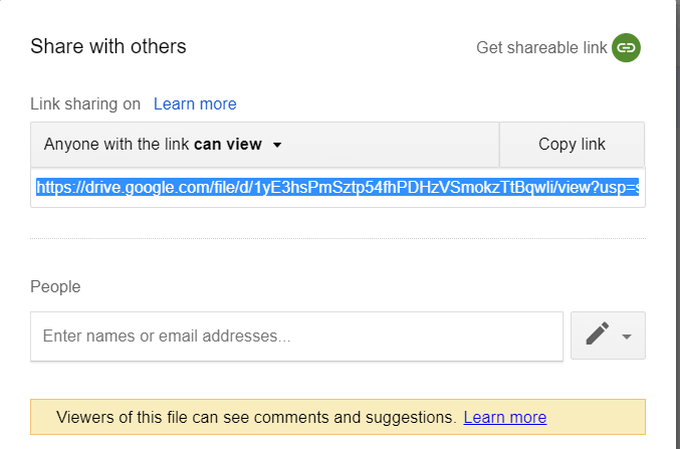 Send Files via Google Drive image 3