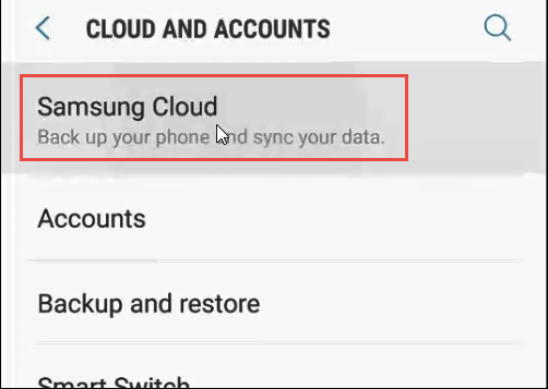 Samsung’s Phone Backup image 2