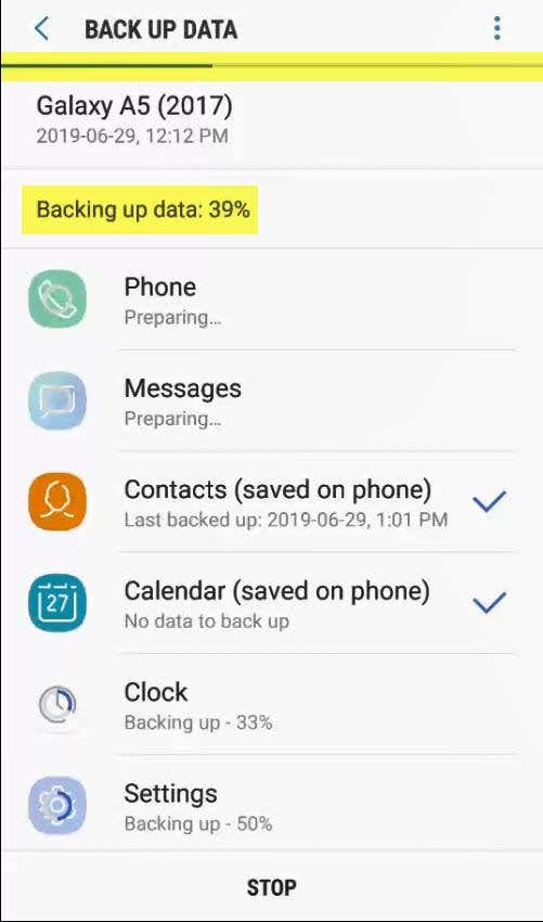 Samsung’s Phone Backup image 5