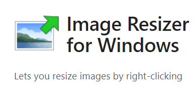 resizing photos in windows 10 photo program