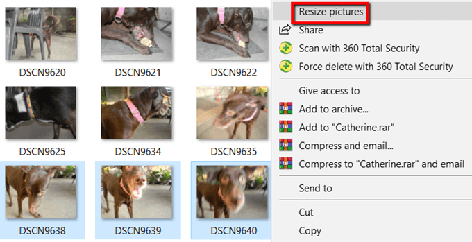 طريقة تغيير حجم مجموعة صور Bulk Resize معاً بسهولة وبطريقة مجانية 2