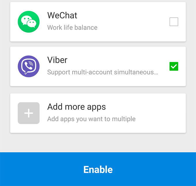 Open Two Instances Of An App
Using 2Accounts On Android image
