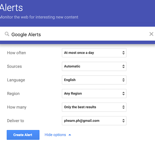 How To Become An Expert At Using Google Alerts image 5