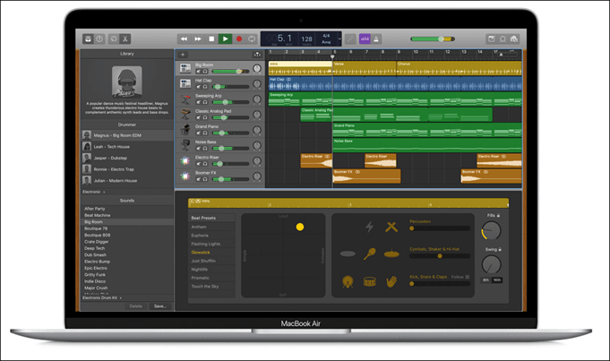 apple-macbook-air-garageband - Online Tech Tips The Essential Tools To Help You Create a Podcast image 4