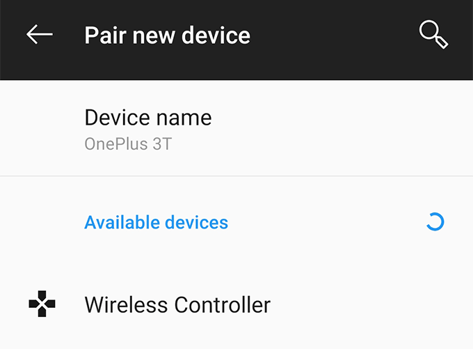 طريقة توصيل متحكم PS4 Controller بأجهزة الأندرويد المختلفة 2
