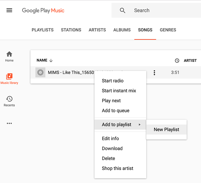 Create Playlists On Google Play Music image