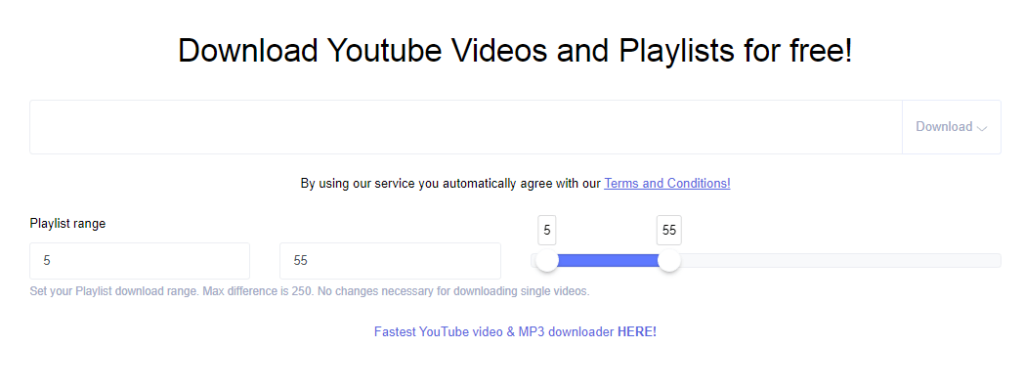 download your entire youtube playlist mp3