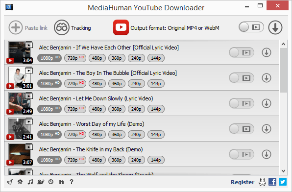 download playlist from youtube to mp3