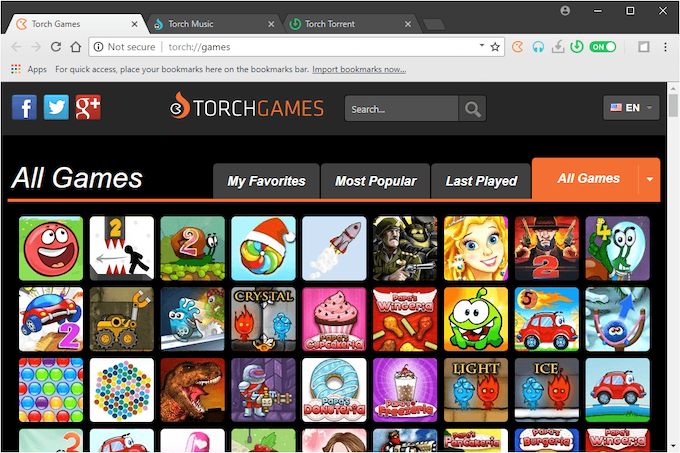 torch-browser - Online Tech Tips Alternative Browsers You May Not Have Heard Of Before image 4