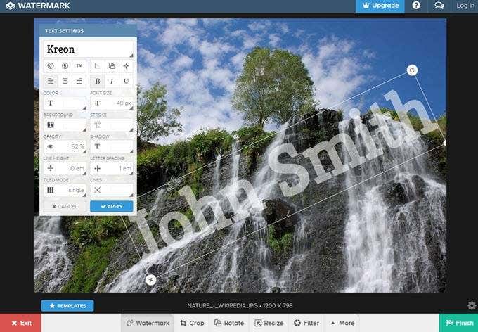 Watermark.ws (Online) image