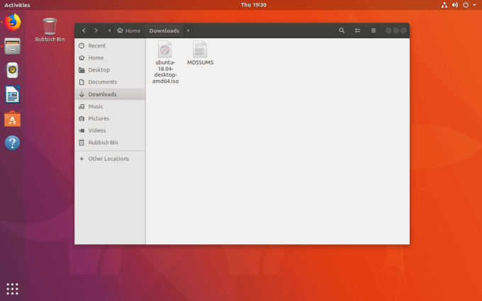 Use a Ubuntu Live DVD image