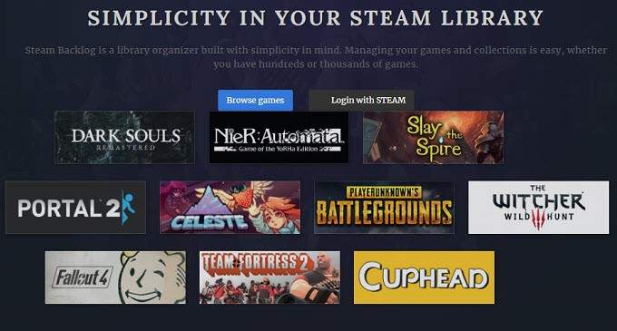 Steam-Backlog - Online Tech Tips Use a Backlog Management Tool image - Steam-Backlog