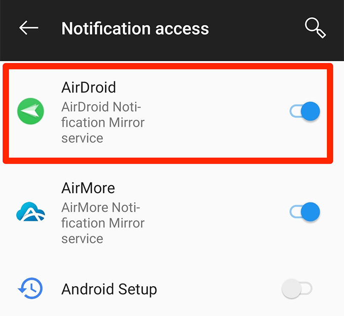Mirror Android Notifications On Computer With AirDroid image 3