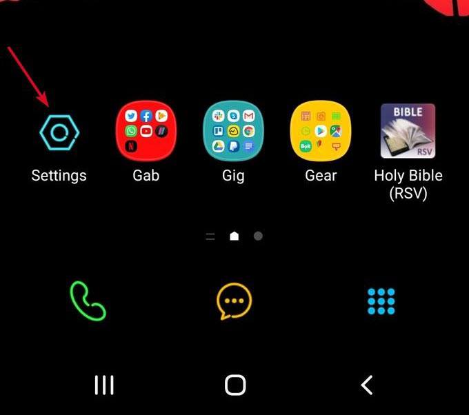 Android Device Settings Be In Touch